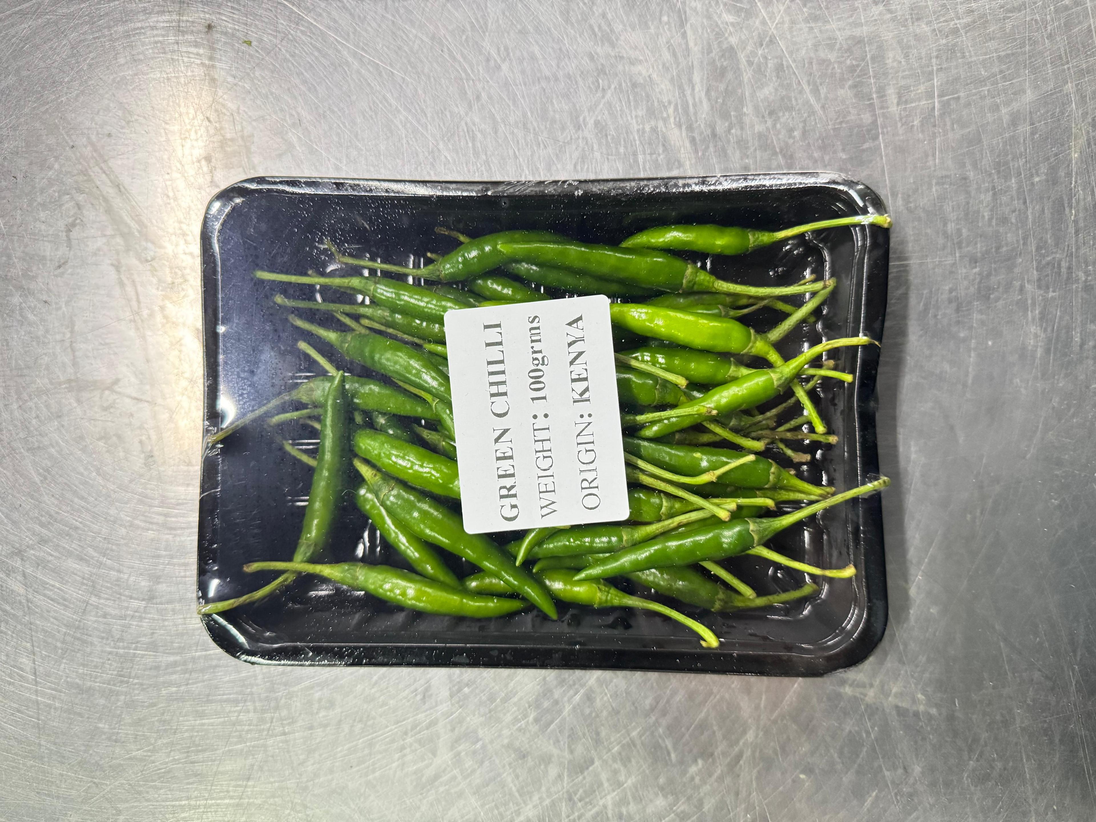 Green chilli retail pack